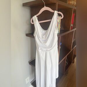 White contemporary dance costume